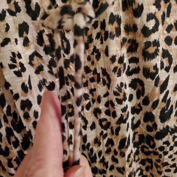 Faded Glory Animal Print Top 3X - Picture 6 of 8